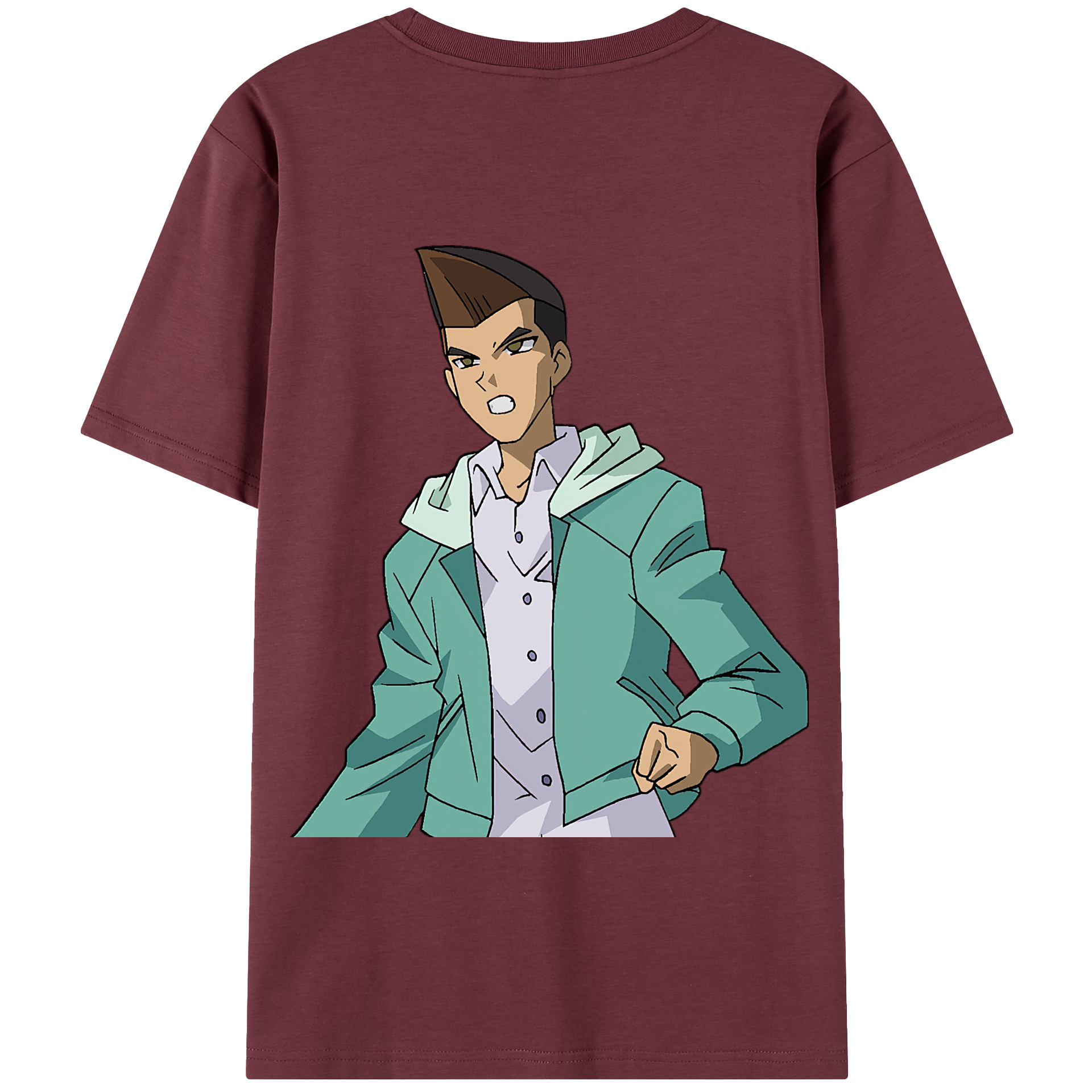（画像用） 遊☆戯☆王 Yu-Gi-Oh! 綿100％半袖Tシャツ（背面プリント）